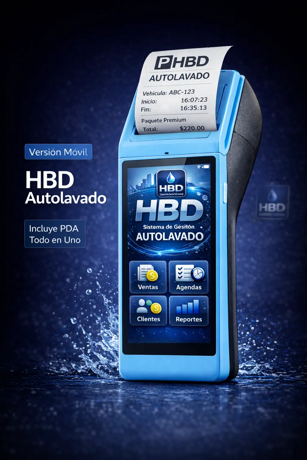 Operacion de autolavado movil